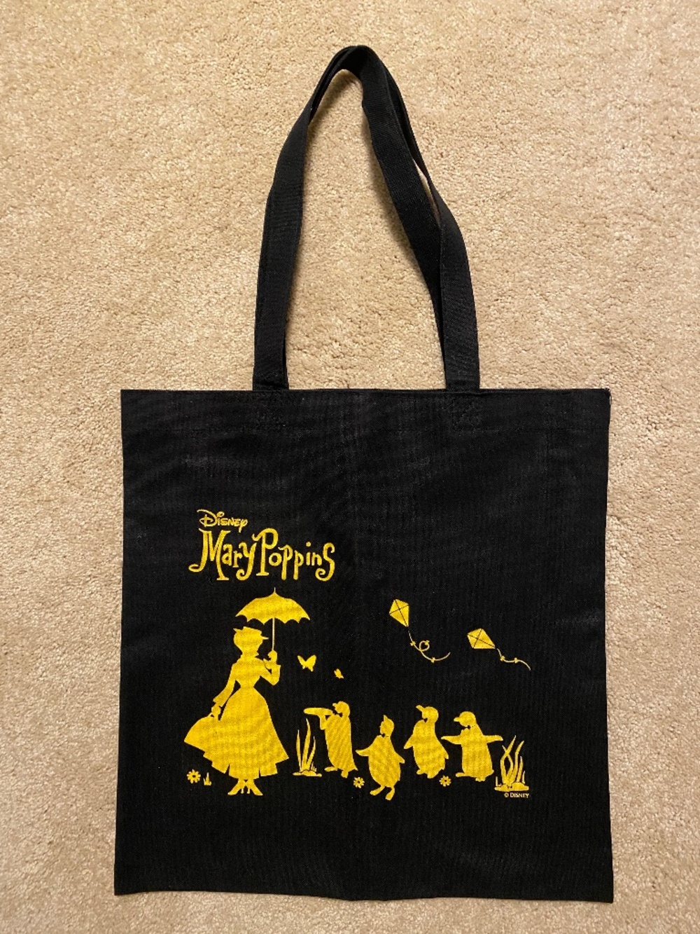 Besame Cosmetics Mary Poppins Canvas Tote Bag Disney